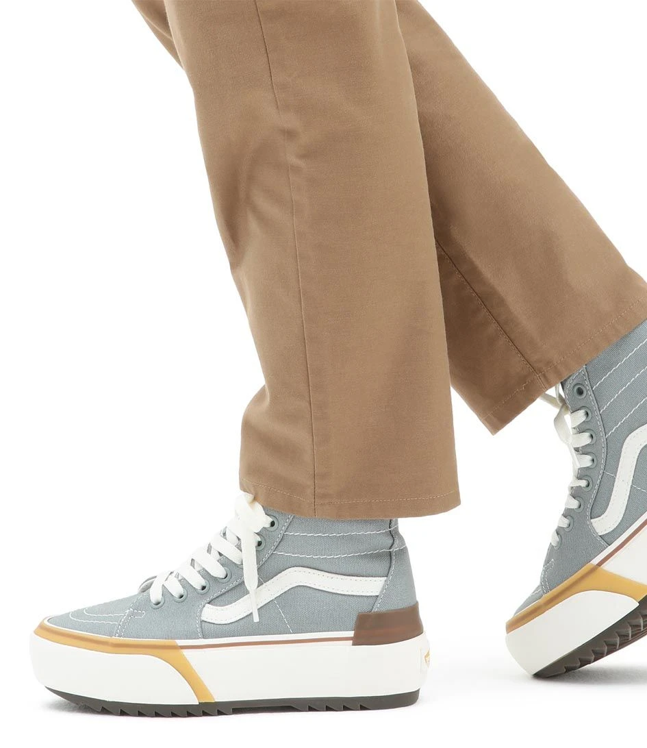 Vans UA Sk8-Hi Tapered Stacked Canvas Green Milieu 2 Vans UA Sk8-Hi Tapered Stacked Canvas Green Milieu – Image 2