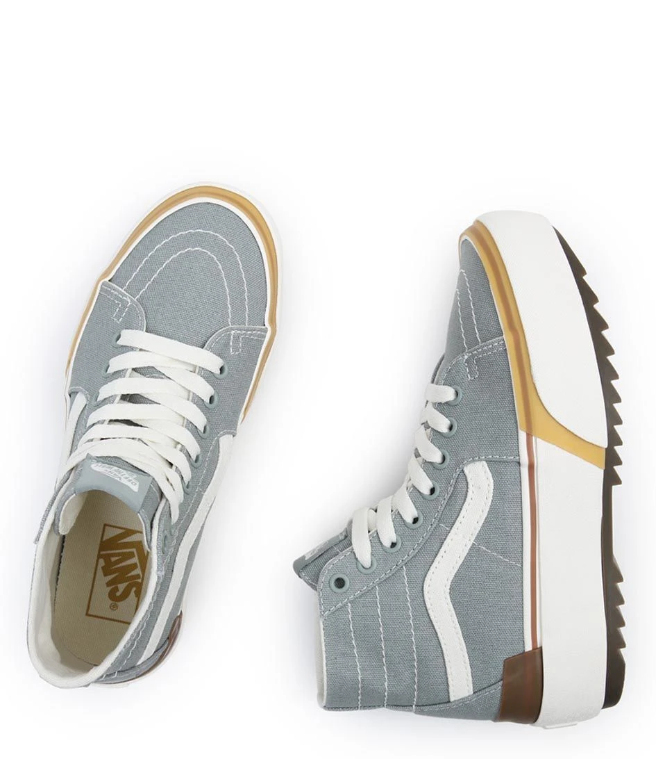 Vans UA Sk8-Hi Tapered Stacked Canvas Green Milieu 3 Vans UA Sk8-Hi Tapered Stacked Canvas Green Milieu – Image 3