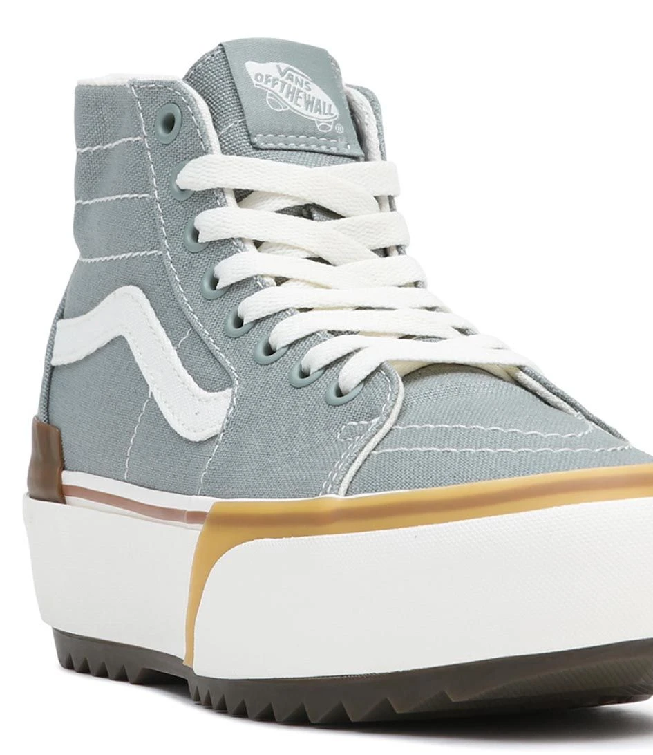 Vans UA Sk8-Hi Tapered Stacked Canvas Green Milieu 4 Vans UA Sk8-Hi Tapered Stacked Canvas Green Milieu – Image 4