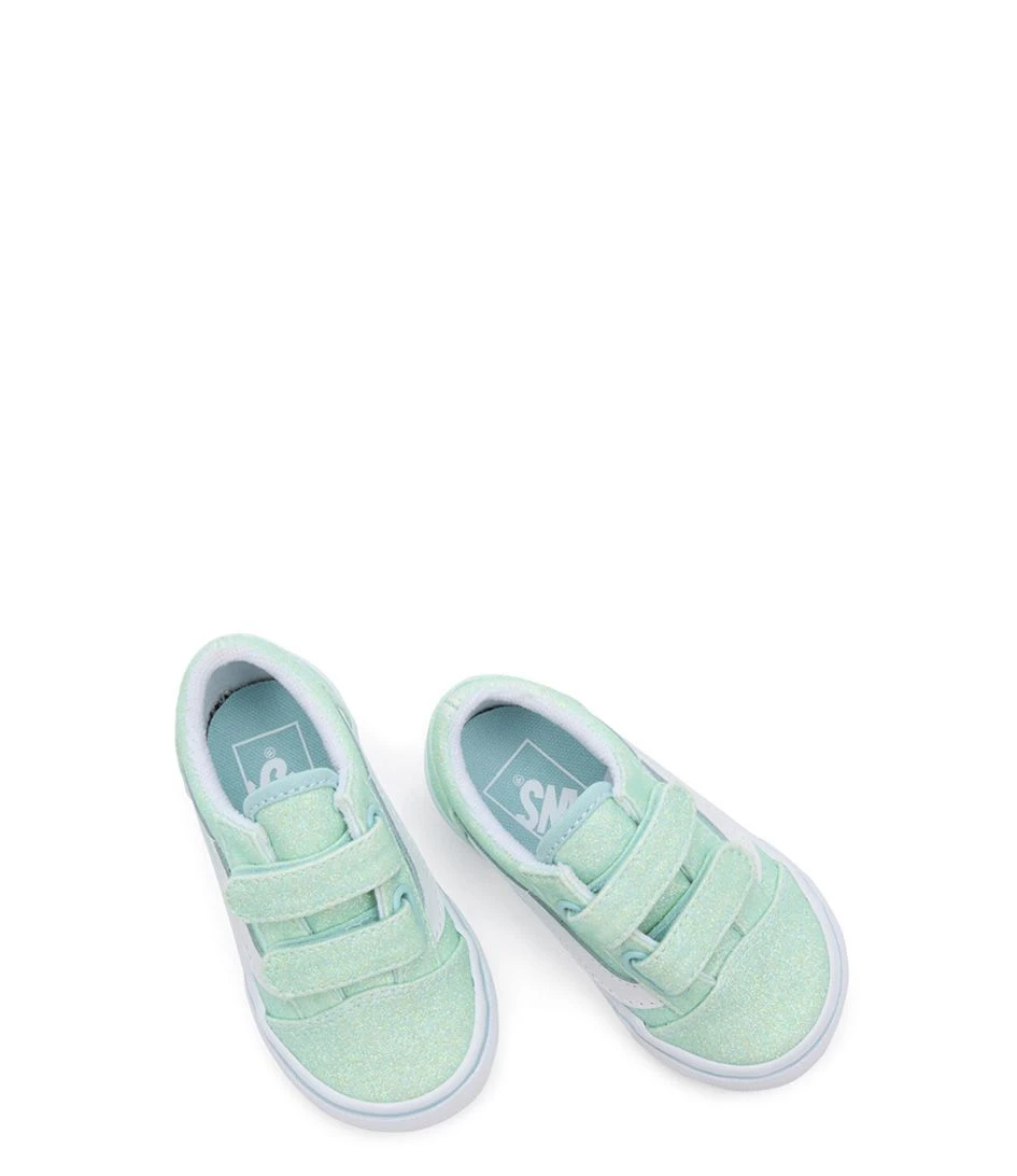 Vans Old Skool V Glitter Pastel Blue 3 Vans Old Skool V Glitter Pastel Blue – Image 3