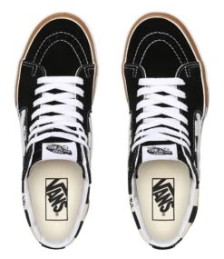 Vans UA SK8-Hi Stacked Checkerboard Multi True White -Chaussures Promotion Boutique vn0a4btwvlv1 5