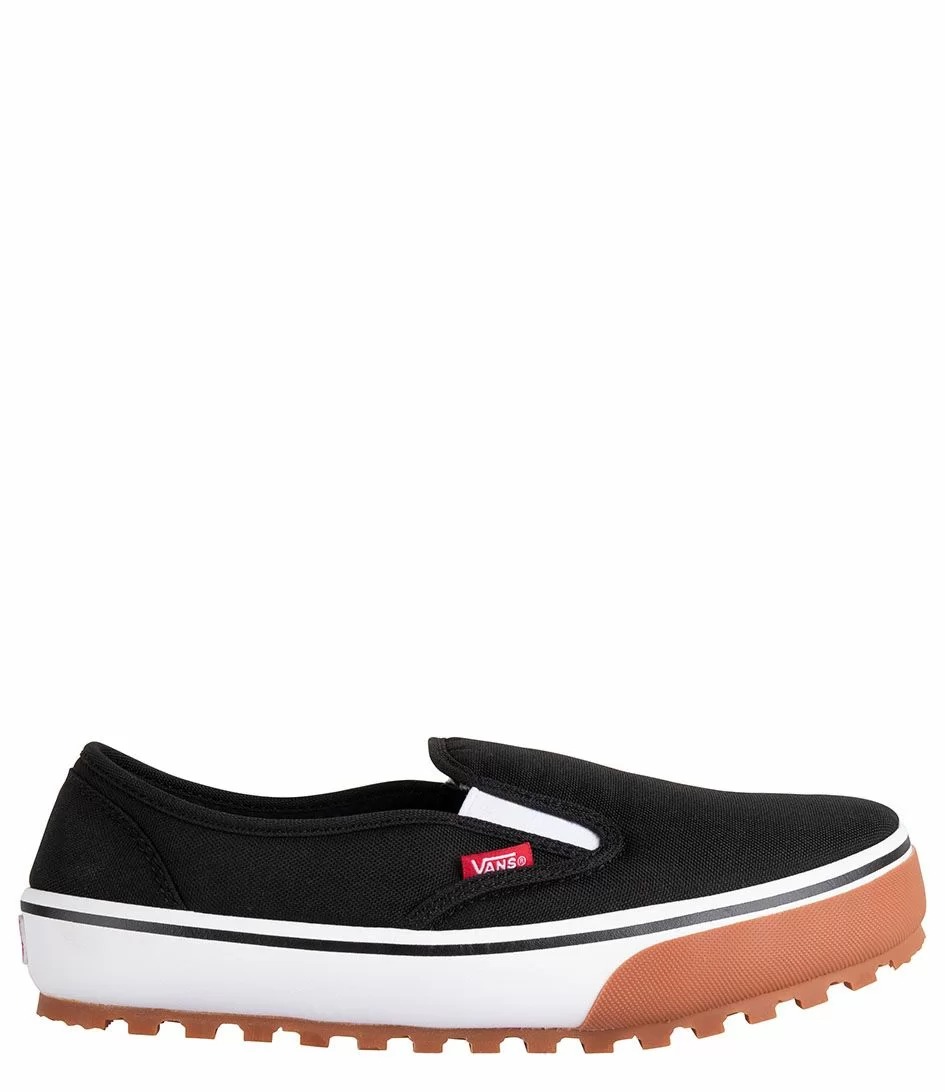 Vans Ua Snow Lodge Slipper Mte Black White 1 Vans Ua Snow Lodge Slipper Mte Black White