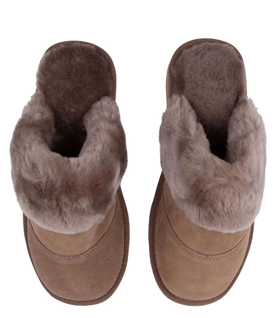 Warmbat Alice Women Stripe Suede Mud 4 Warmbat Alice Women Stripe Suede Mud – Image 4