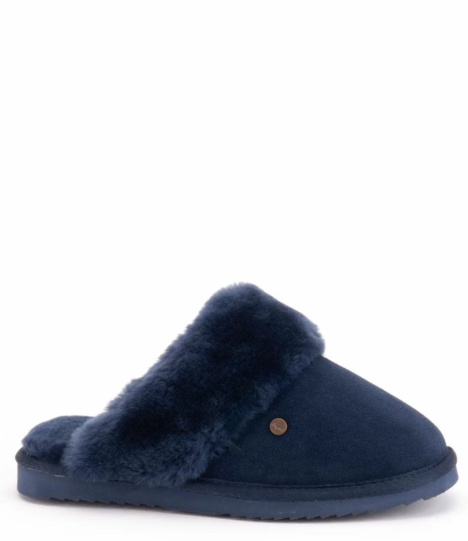 Warmbat Flurry Women Suede Dark Navy 1 Warmbat Flurry Women Suede Dark Navy