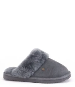 Warmbat Flurry Women Suede Dark Grey