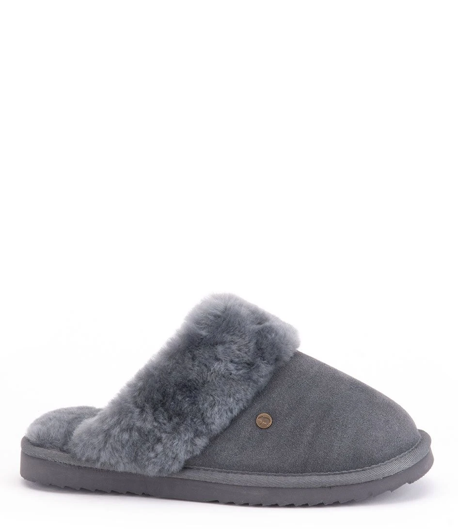 Warmbat Flurry Women Suede Dark Grey 1 Warmbat Flurry Women Suede Dark Grey
