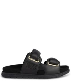 Woden Lisa Leather Black