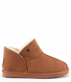 Warmbat Willow Kids Suede Cognac