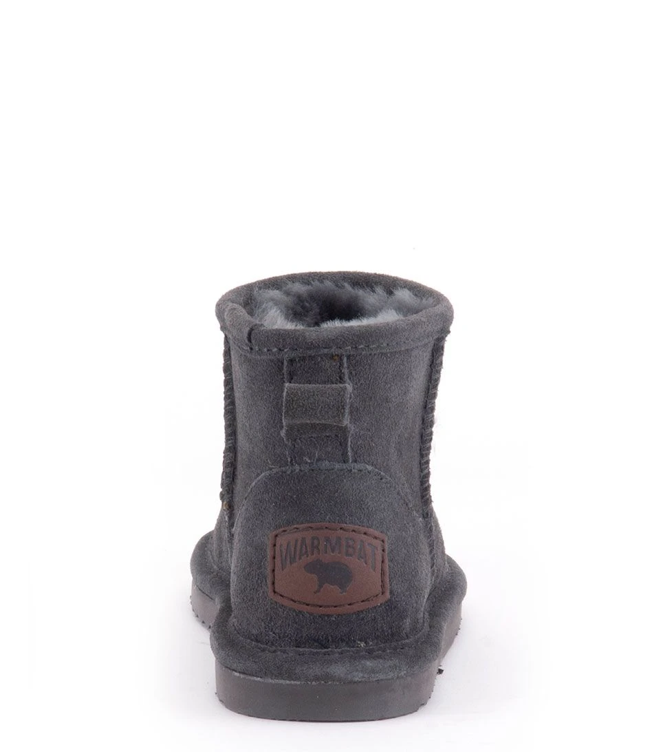 Warmbat Wallaby Kids Suede Dark Grey 4 Warmbat Wallaby Kids Suede Dark Grey – Image 4