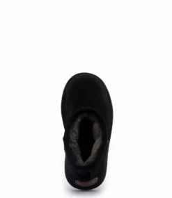 Warmbat Wallaby Kids Suede Black -Chaussures Promotion Boutique wly221099 boven jpg