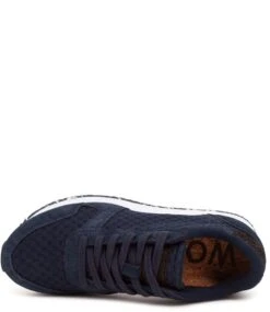 Woden Ydun Suede Mesh II Navy -Chaussures Promotion Boutique woden wl030 ydun suede mesh ii navy 5