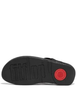 Fitflop Lulu Glitter Toe-Thongs Black Glitter -Chaussures Promotion Boutique x03 black glitter 339 4