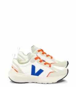 Veja Small Canary Alvmesh White Indigo