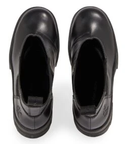 Calvin Klein Chunky Heeled Chelse Triple Black 7 Calvin Klein Chunky Heeled Chelse Triple Black -Chaussures Promotion Boutique yw0yw011120gt 4