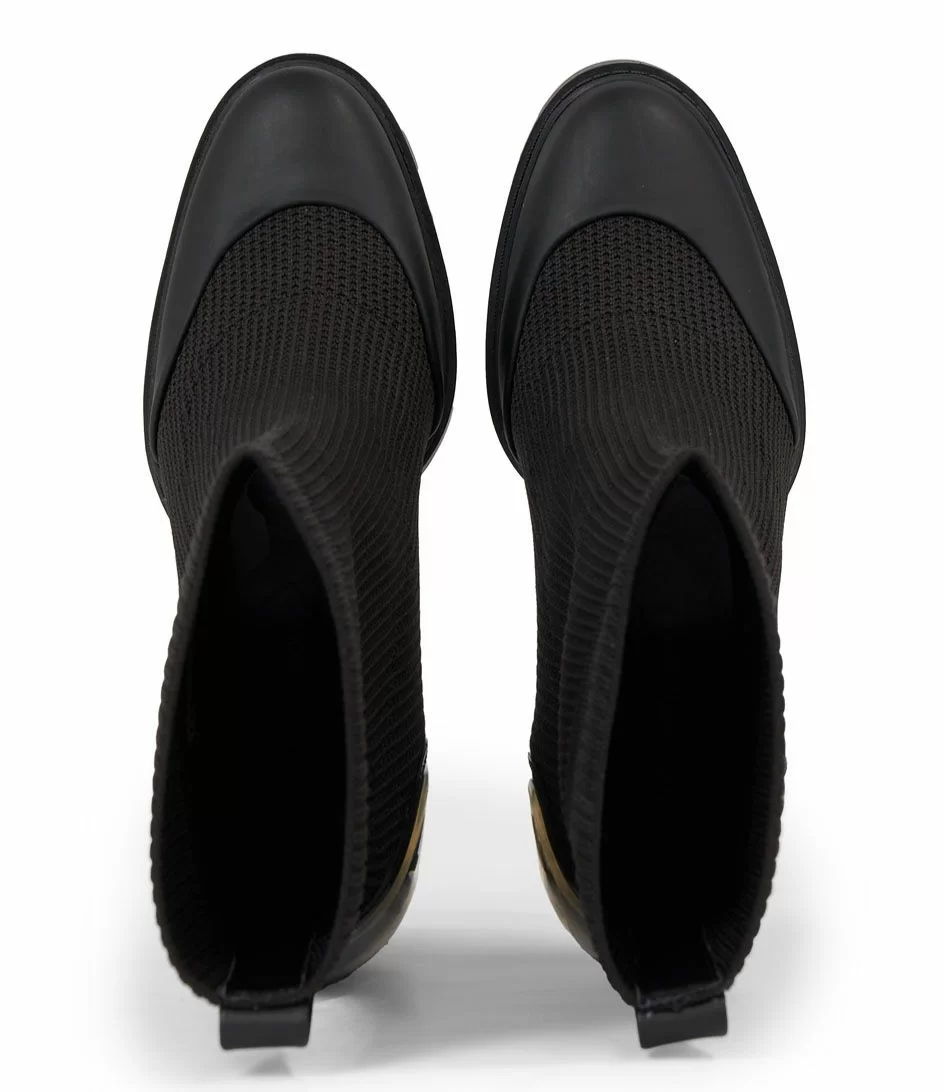 Calvin Klein Platform Knit Sock K Triple Black 4 Calvin Klein Platform Knit Sock K Triple Black – Image 4