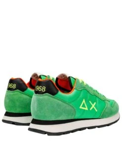 Sun68 Tom Solid Green Fluo -Chaussures Promotion Boutique z34101 61 3