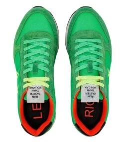 Sun68 Tom Solid Green Fluo -Chaussures Promotion Boutique z34101 61 4